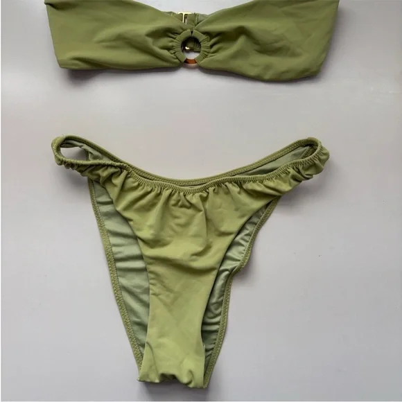 House of CB Olive Green Bikini - Picture 2 of 5